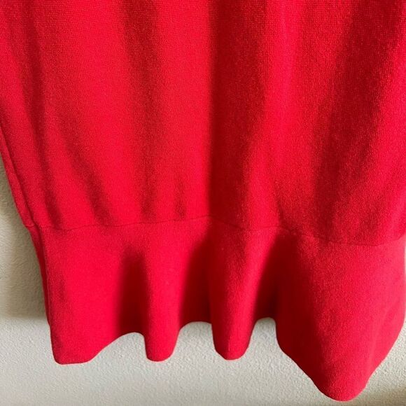 Lauren Ralph Lauren Ruffled Cotton-Blend Midi Dress - Picture 8 of 8